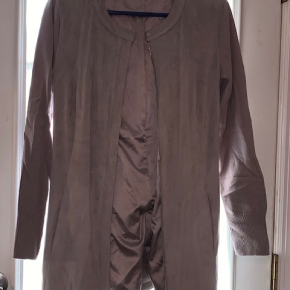 Grey Suede Jacket - image 1